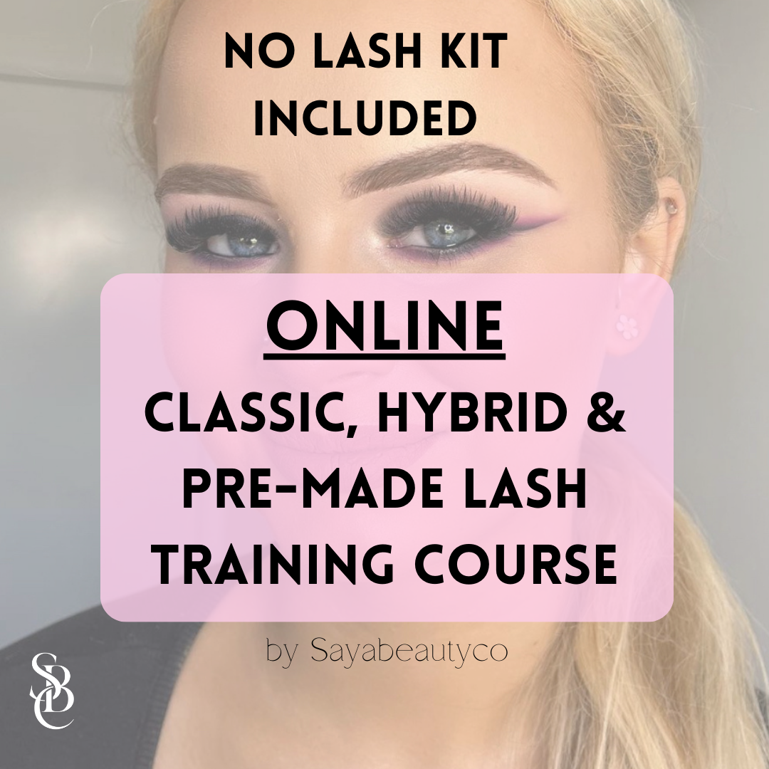 Online Lash Training Course No Kit