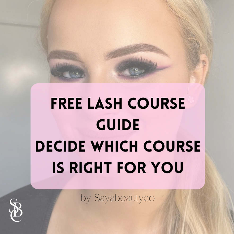 FREE Lash Course Guide – Sayabeautyco