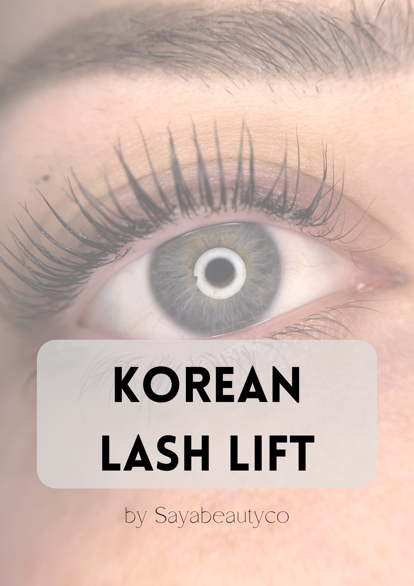 Korean Lash Lift In Person Training WITH KIT